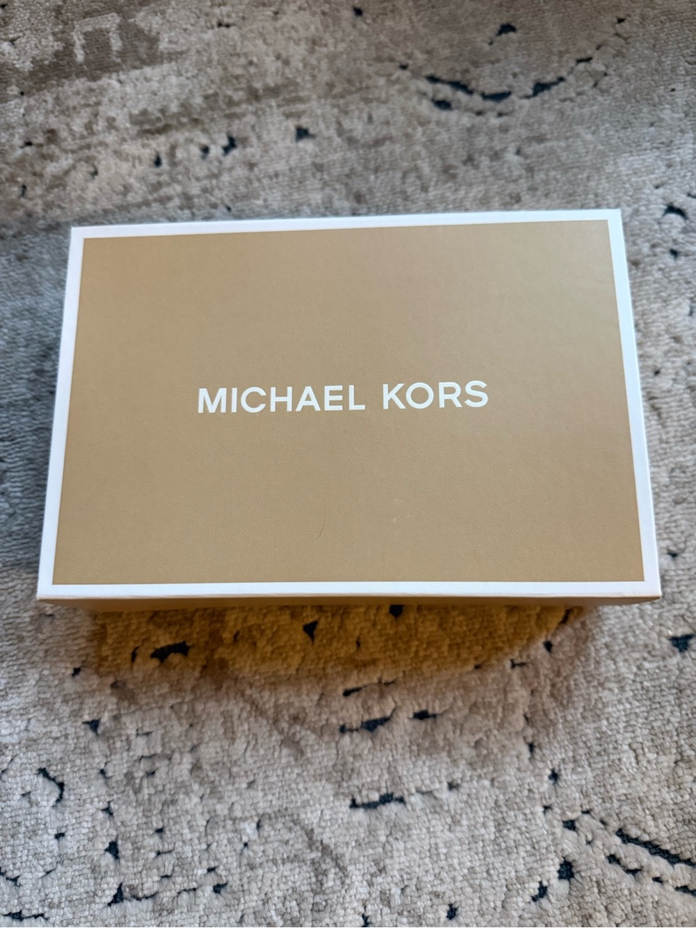 Michael Kors box with MK checkbook holder